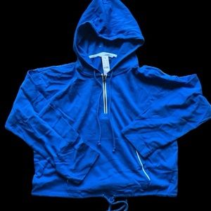 J. Crew Cropped Hoodie